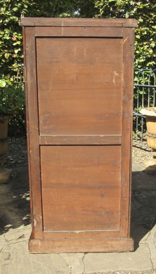 FINE MAHOGANY SECRETAIRE WELLINGTON CHEST C1860 - ADDITIONAL PHOTO 6