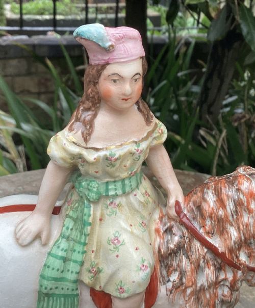 fig 1. PRINCE OF WALES VICTORIAN STAFFORDSHIRE FIGURE