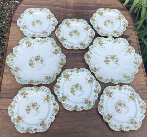 WILEMAN FOLEY SHELLEY 20PC TRAILING DAISIES TEA SET 6948 - ADDITIONAL PHOTO 3