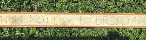7FT LONG PAINTED PINE DISPLAY SIGN - ADDITIONAL PHOTO 4