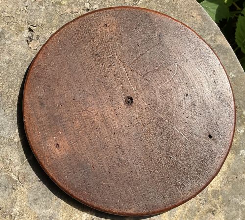VICTORIAN MAHOGANY SOLITAIRE BOARD 27 MARBLES - ADDITIONAL PHOTO 4