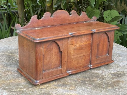 APPRENTICE PIECE MAHOGANY SIDEBOARD C1860 - ADDITIONAL PHOTO 2