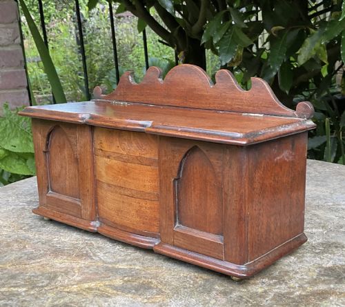 APPRENTICE PIECE MAHOGANY SIDEBOARD C1860 - ADDITIONAL PHOTO 4