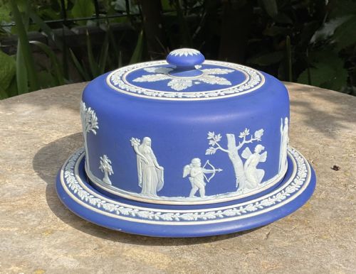 Victorian Wedgwood Jasperware Cheese Dome