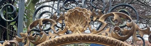 19THC FLORENTINE GILTWOOD MIRROR - ADDITIONAL PHOTO 5