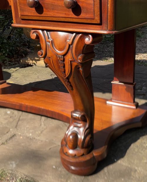 FINE MAHOGANY DUCHESS DRESSING TABLE C1880 - ADDITIONAL PHOTO 4