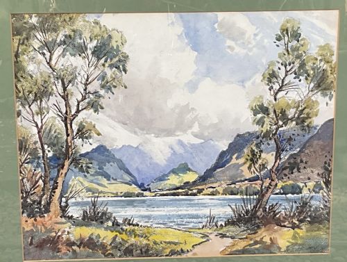 RL HOWEY WATERCOLOUR LANDSCAPE 1962 - ADDITIONAL PHOTO 3