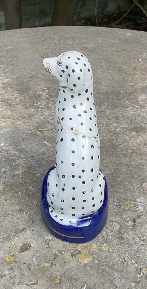 VICTORIAN STAFFORDSHIRE DALMATIAN C1860 - ADDITIONAL PHOTO 2
