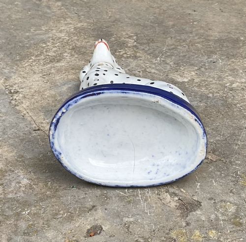 VICTORIAN STAFFORDSHIRE DALMATIAN C1860 - ADDITIONAL PHOTO 4