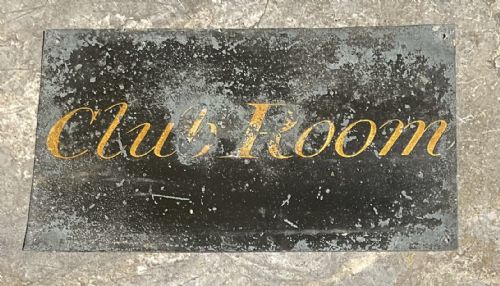 SIX ORIGINAL GUNTON HALL SERVANTS BELL NAME PLATES - ADDITIONAL PHOTO 1