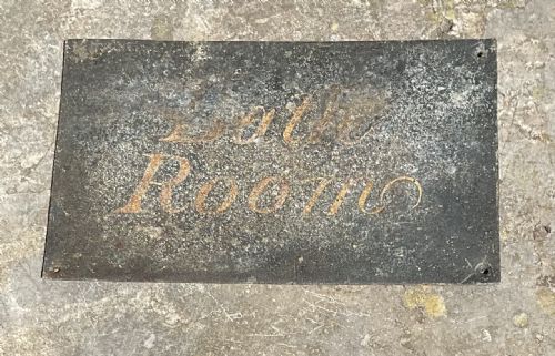 SIX ORIGINAL GUNTON HALL SERVANTS BELL NAME PLATES - ADDITIONAL PHOTO 6