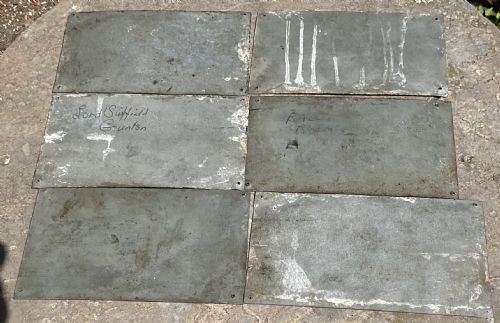 SIX ORIGINAL GUNTON HALL SERVANTS BELL NAME PLATES - ADDITIONAL PHOTO 7