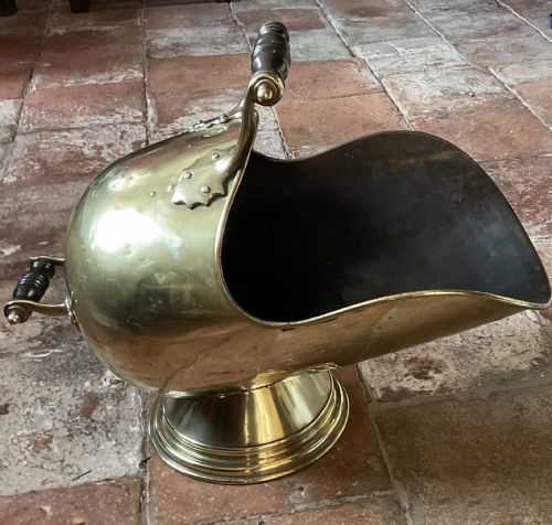 BENHAM AND FROUD BOW ROOM BRASS COAL HELMET C1880 - ADDITIONAL PHOTO 7