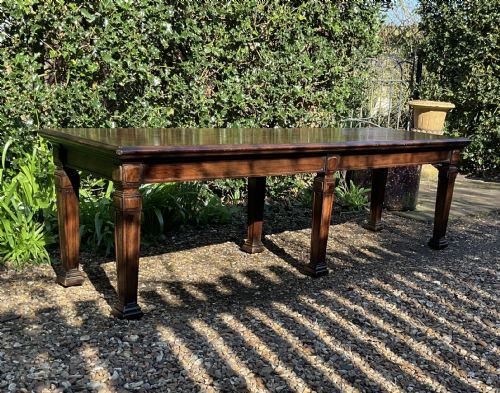 EDWARDIAN MAHOGANY 5 WINDOW SEAT HALL BENCH C1910 - ADDITIONAL PHOTO 5