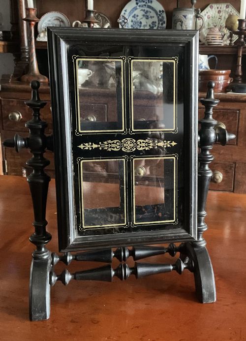CARTE DE VISITE TABLE TOP DISPLAY BOX FRAME C1880 - ADDITIONAL PHOTO 7