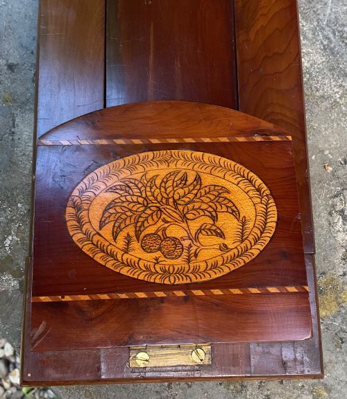 fig 1. IRISH KILLARNEY INLAID BOOK SLIDE c1880