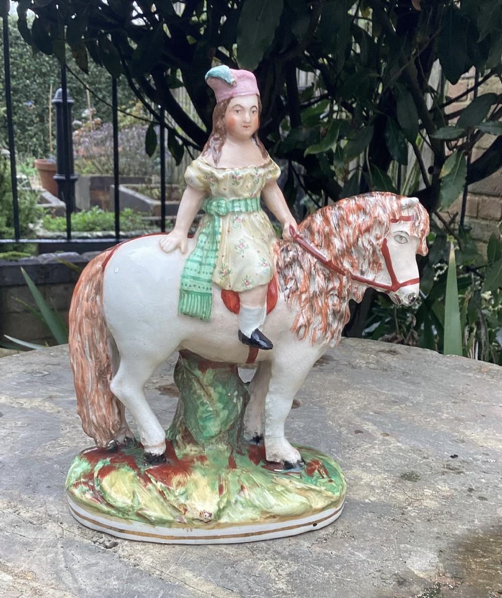 PRINCE OF WALES VICTORIAN STAFFORDSHIRE FIGURE 