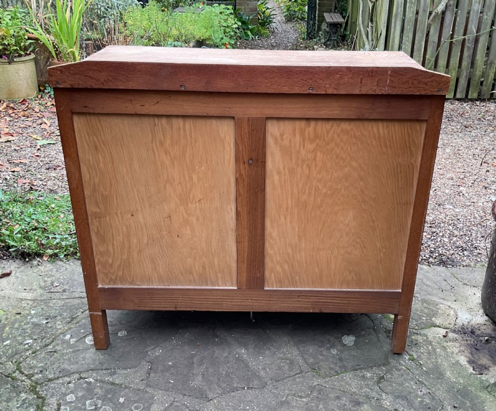 HEALS LIMED OAK CHEST OF DRAWERS c1925 View IV