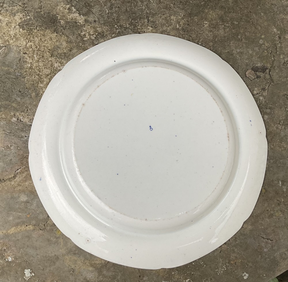 2 GEORGIAN SPODE BLUE & WHITE ZEUS IN HIS CHARIOT PLATES View III