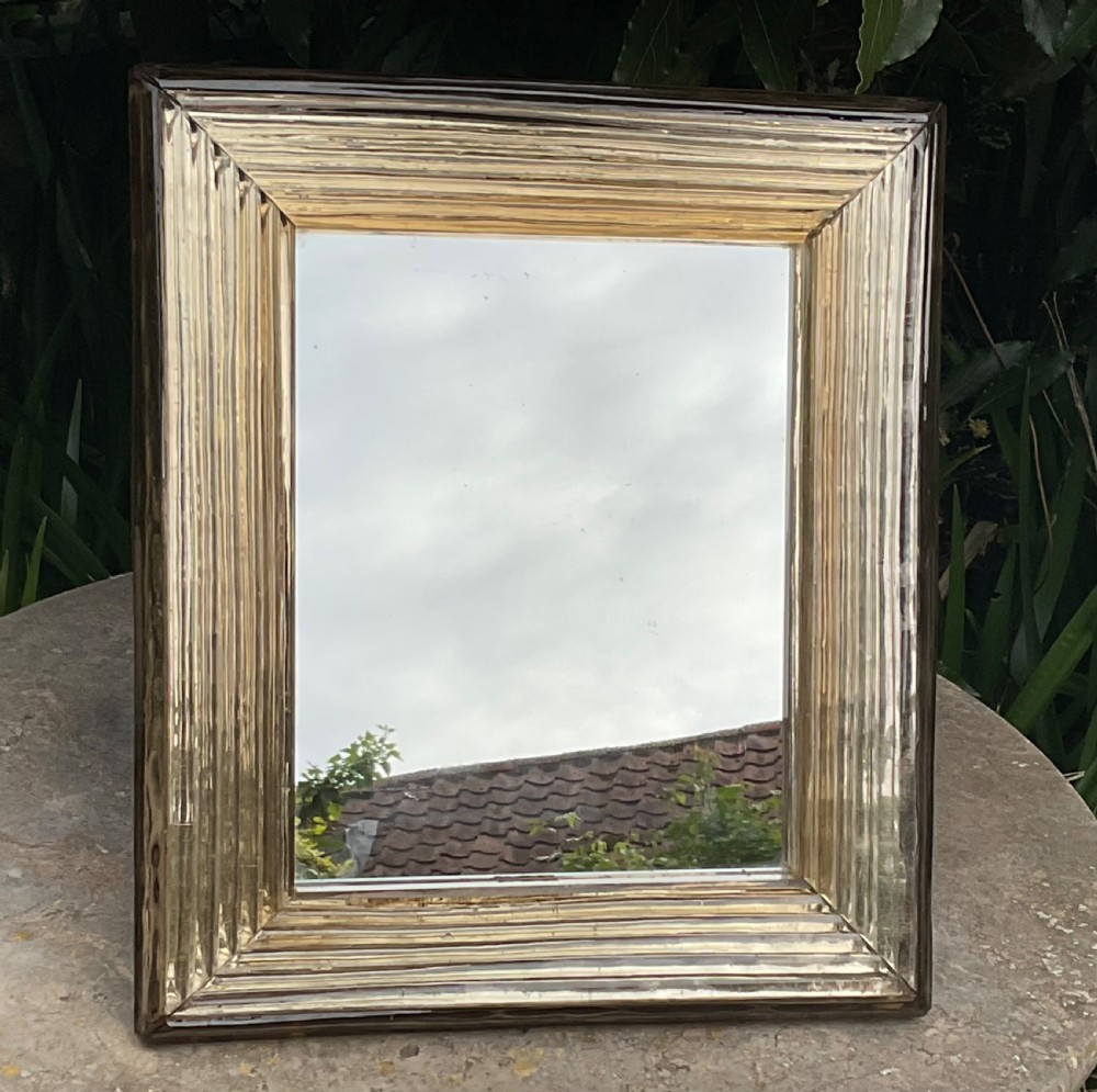 VENINI MURANO GLASS TABLE MIRROR c1925