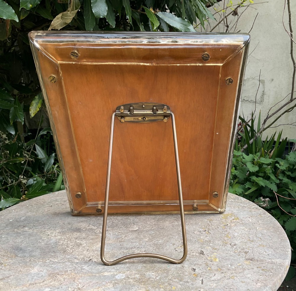 VENINI MURANO GLASS TABLE MIRROR c1925 View V