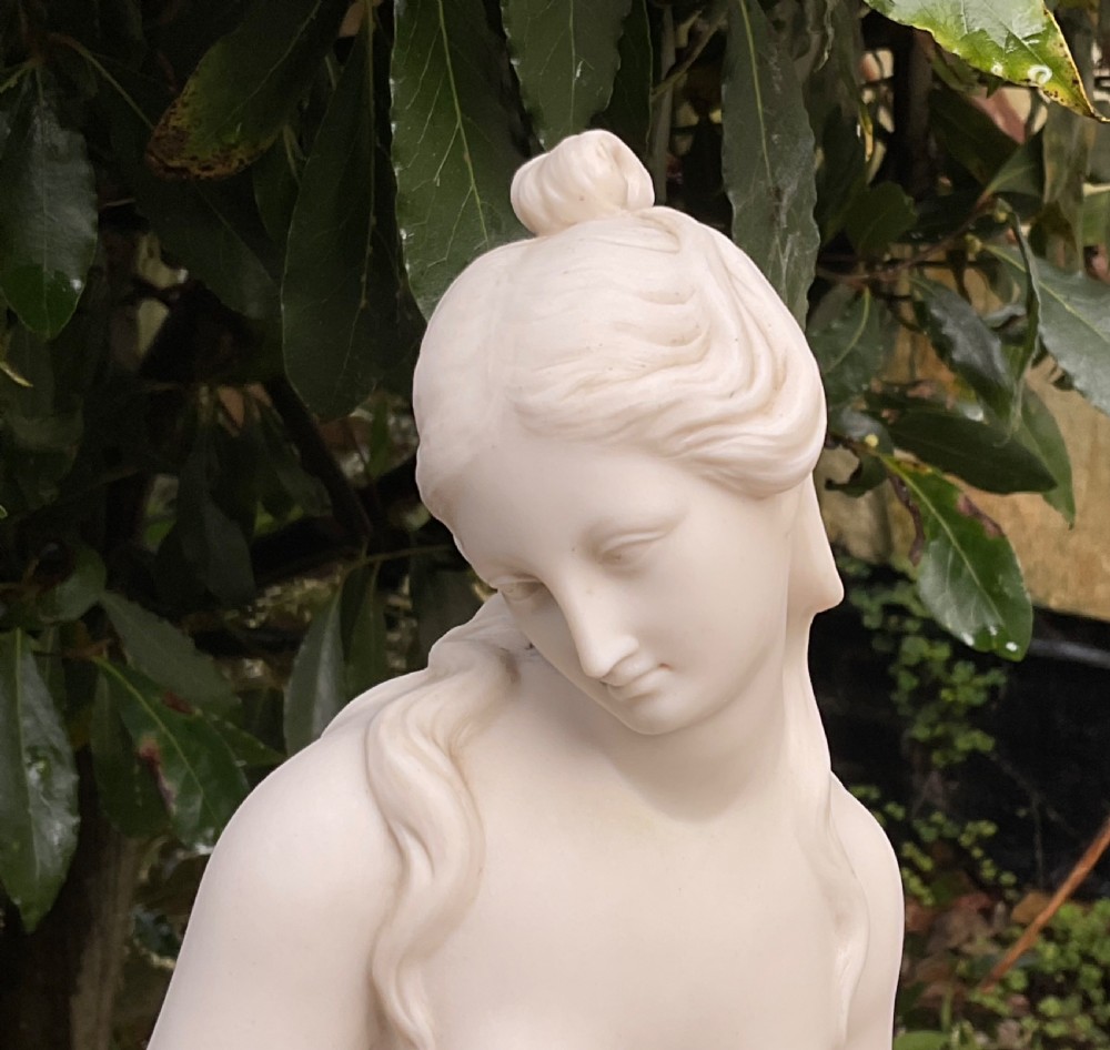 VICTORIAN PARIAN FIGURE OF BATHING VENUS  View II