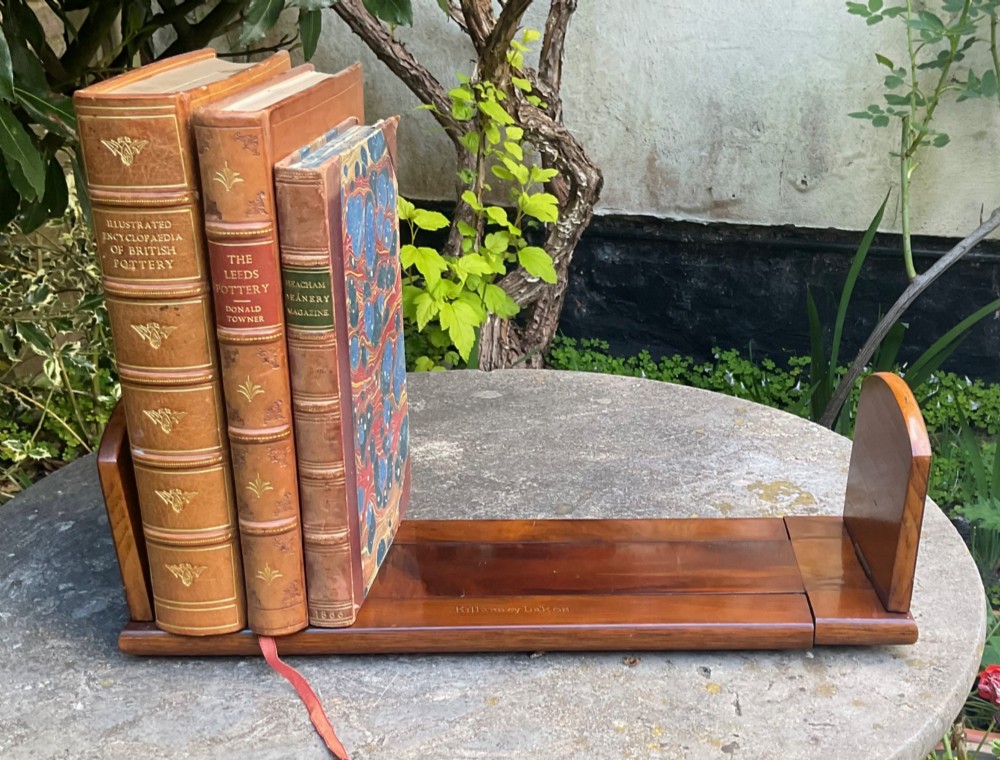 IRISH KILLARNEY INLAID BOOK SLIDE c1880 View V