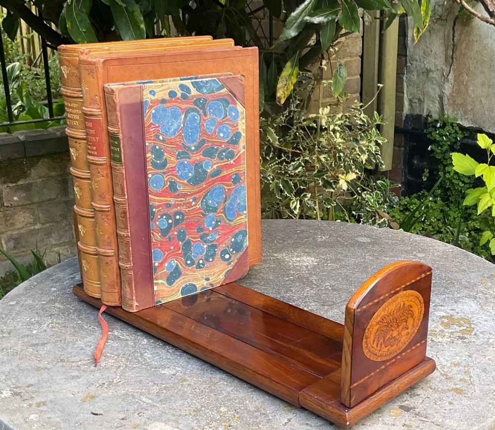 IRISH KILLARNEY INLAID BOOK SLIDE c1880 View VI
