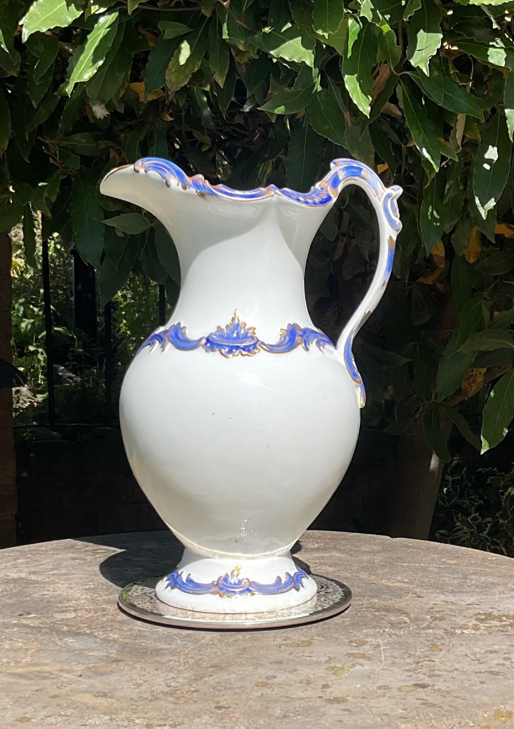 FINE LARGE PORCELAIN WATER JUG c1870