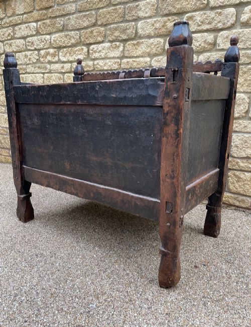 ANTIQUE SWAT VALLEY DOWRY CHEST - ADDITIONAL PHOTO 9