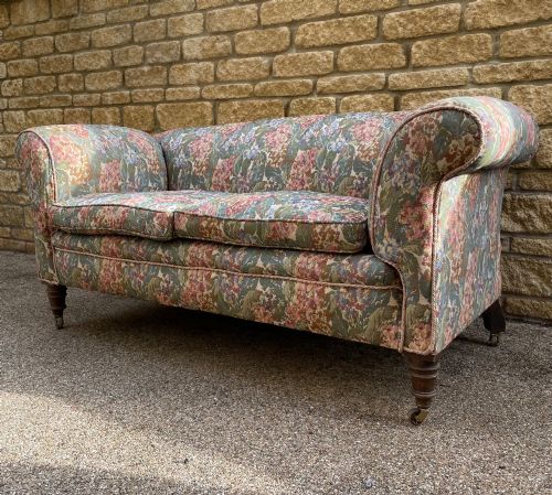 Victorian Sofa 2 Seater Drop Arm