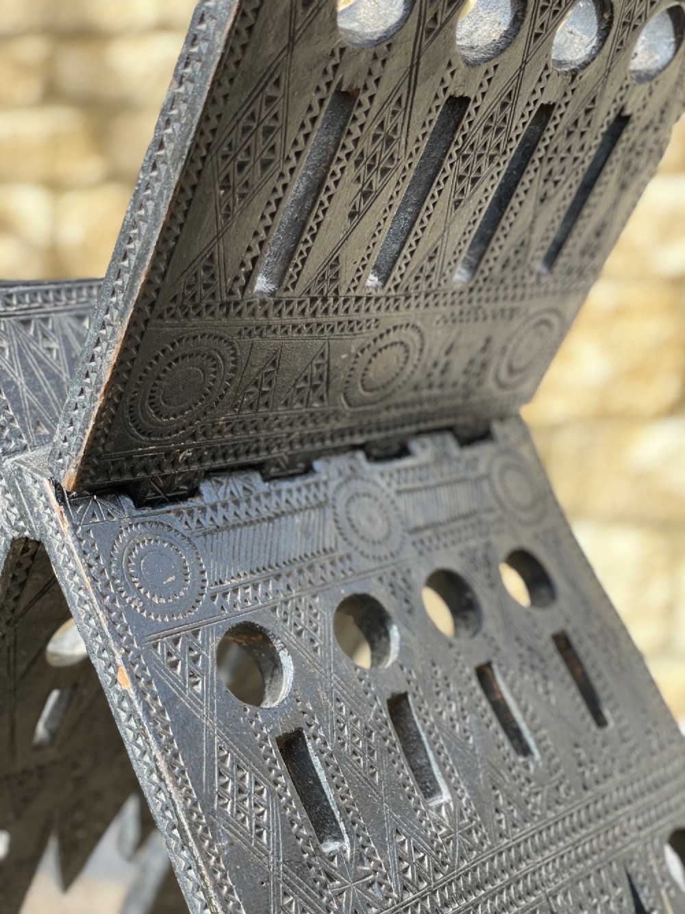 Antique North African Amazigh Koran Stand View V