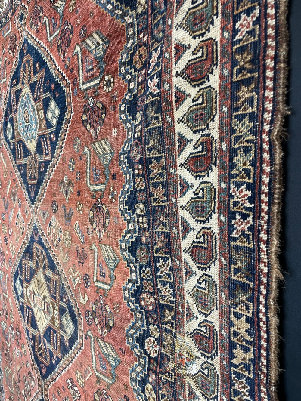 Antique Qashqai Rug View V