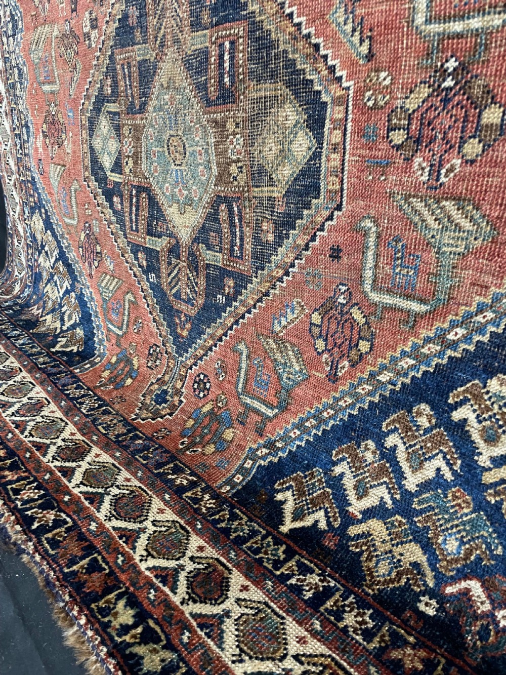 Antique Qashqai Rug View VI