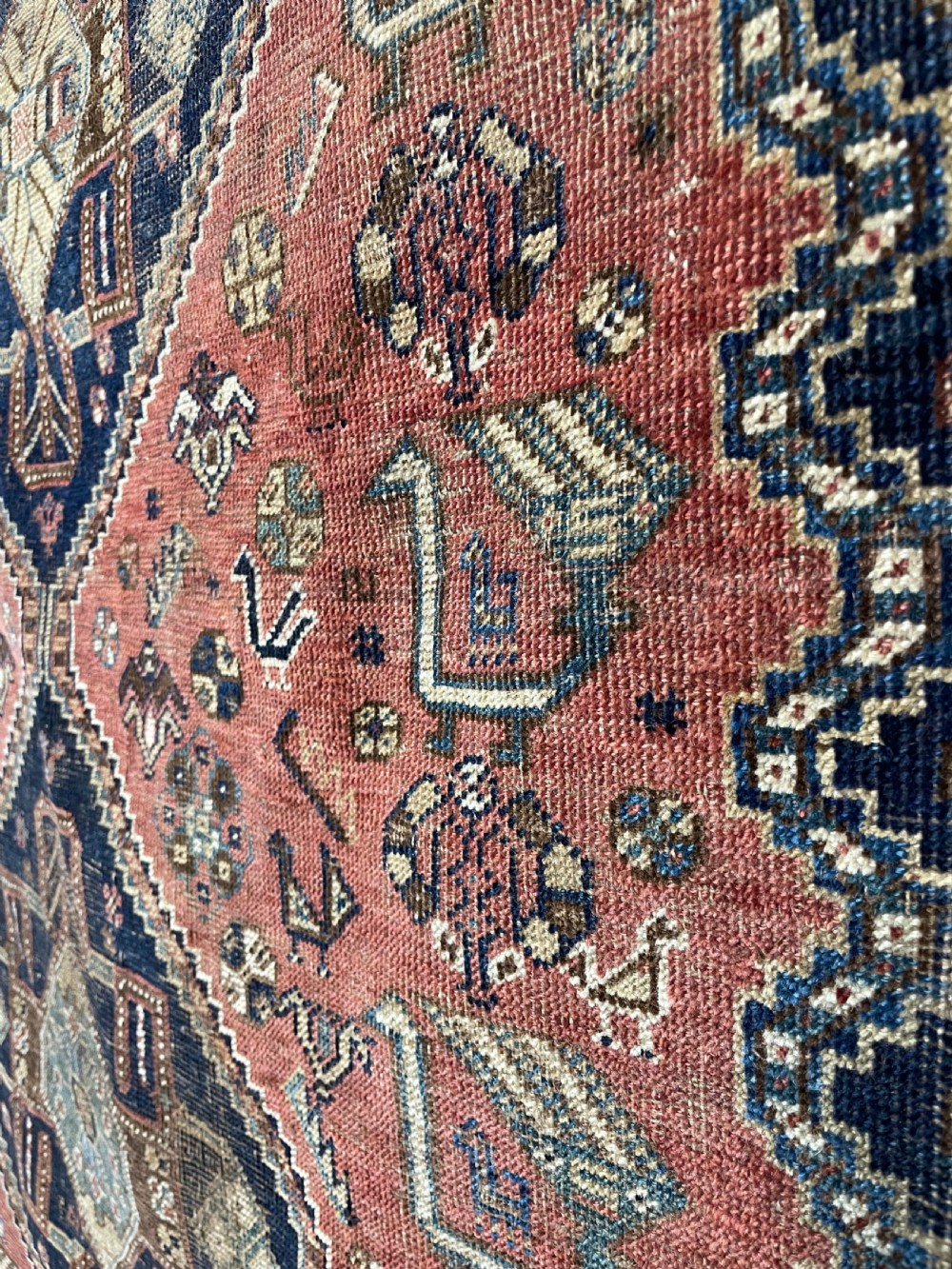 Antique Qashqai Rug View VII