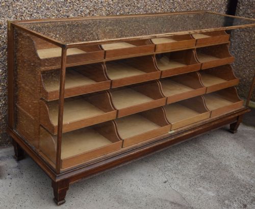 Oak Haberdashery Shop Counter by J Le Vine London