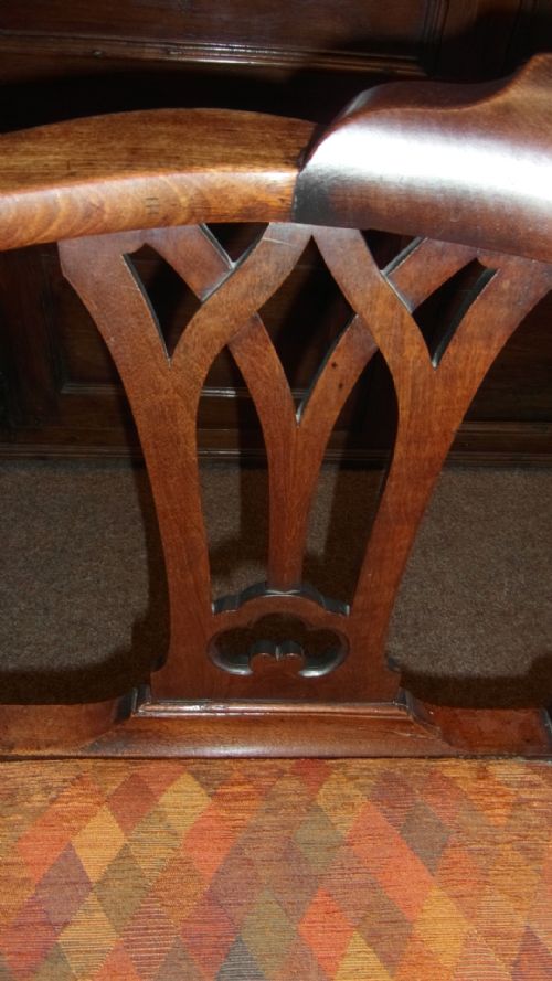 GEORGE III ELM CORNER CHAIR - ADDITIONAL PHOTO 2