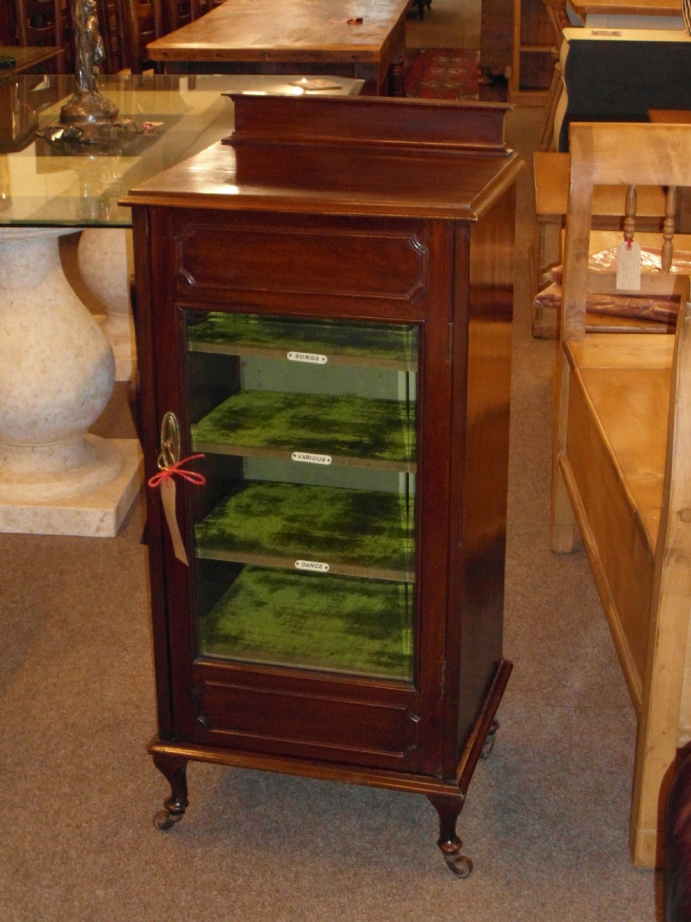 Victorian mahogany Music Cabinet