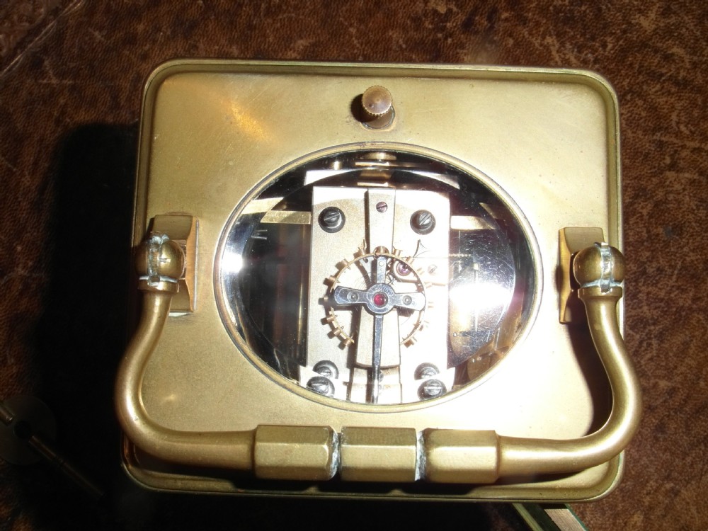 Striking Repeating French Carriage Clock J W Benson View V
