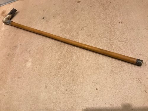 Gentleman’s Walking Stick Sword Stick with Horn Handle