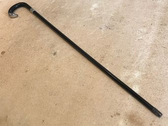 Gentleman’s Walking Stick Sword Stick with Silver Mounts