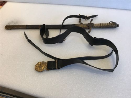 Royal Navy  Grv Officers Sword and Belt