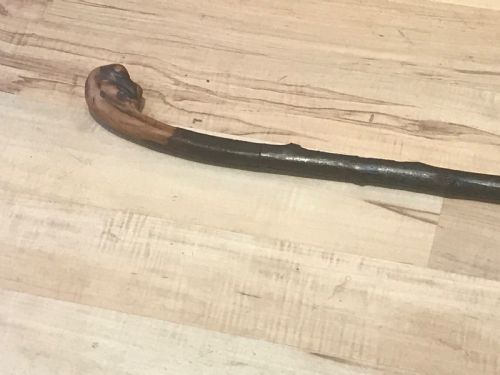 fig 1. Irish Blackthorn gentleman’s walking stick sword stick Victorian