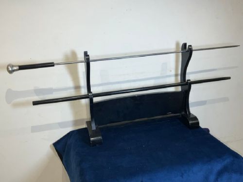 Gentleman’s Ebony Walking Stick Sword Stick