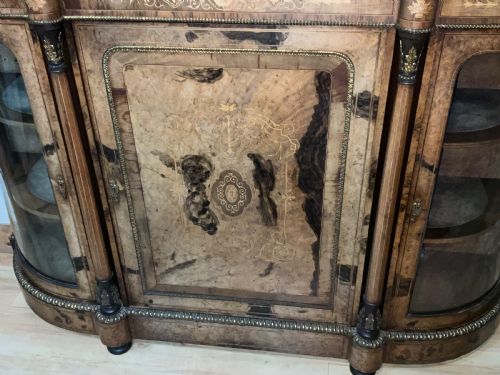 CREDENZA BUR WALNUT - ADDITIONAL PHOTO 4