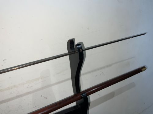 SUPERIOR KENDAL GENTLEMANS WALKING STICK SWORD STICK - ADDITIONAL PHOTO 8