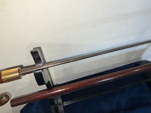 SUPERIOR KENDAL GENTLEMANS WALKING STICK SWORD STICK - ADDITIONAL PHOTO 9