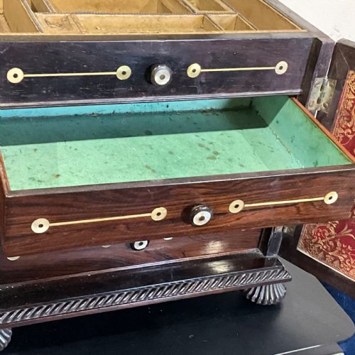 LADYS TABLE TOP JEWELLERY TRINKETS BOX SUPERB - ADDITIONAL PHOTO 12