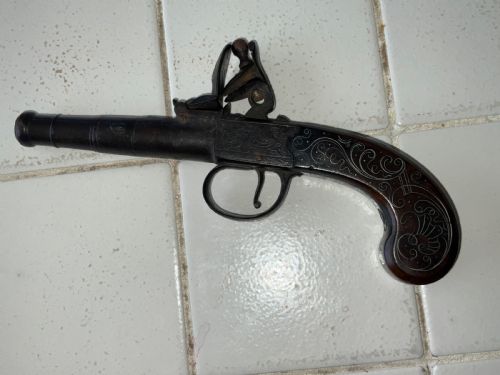 QUEEN ANN FLINTLOCK PISTOL - ADDITIONAL PHOTO 6