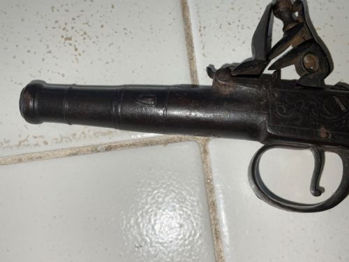 QUEEN ANN FLINTLOCK PISTOL - ADDITIONAL PHOTO 10
